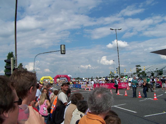 Deutschlandtour 2006: Ziel Messe Karlsruhe in Rheinstetten