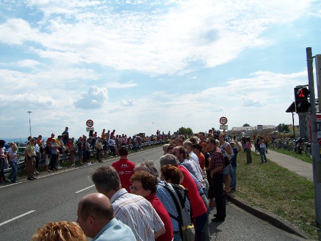 Deutschlandtour 2006: Ziel Messe Karlsruhe in Rheinstetten