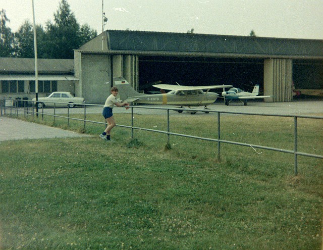 Hangars Flugplatz Karlsruhe-Forchheim