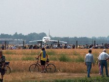 Concorde Landung Flughafen Karlsruhe / Baden-Baden