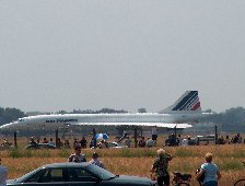 Concorde Landung Flughafen Karlsruhe / Baden-Baden