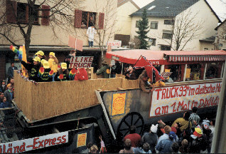 Fasenachts-Umzug in Rheinstetten-Forchheim