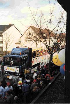 Fasenachts-Umzug in Rheinstetten-Forchheim