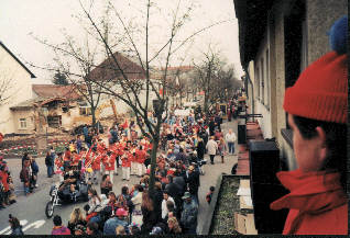 Fasenachts-Umzug in Rheinstetten-Forchheim