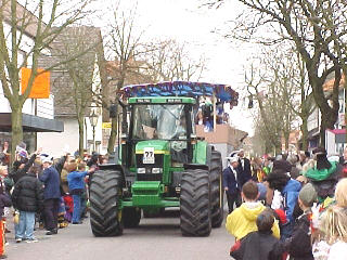 Fasenacht am Fasenachtsonntag in Rheinstetten-Forchheim