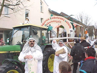 Fasenacht am Fasenachtsonntag in Rheinstetten-Forchheim