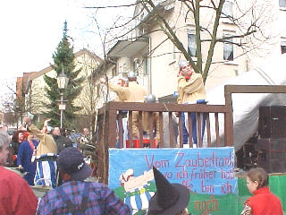 Fasenacht am Fasenachtsonntag in Rheinstetten-Forchheim
