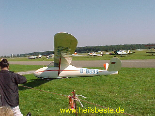 Flugplatz Karlsruhe / Forchheim: Segelflugzeug KA1