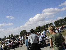 Zuschauer Flugplatzfest Linkenheim