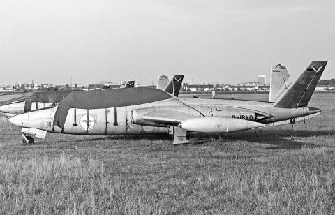 Fouga Magister Abstellplatz