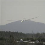 Flugplatz Karlsruhe / Forchheim: Nimbus Landung